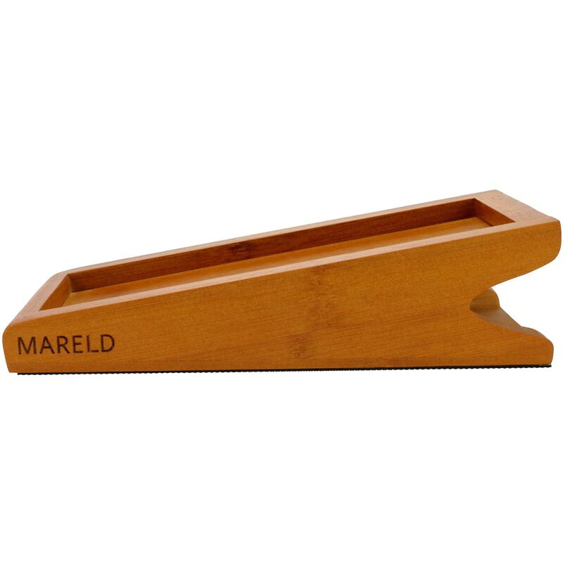 Hiomakiven pidike, bambua, punaruskea