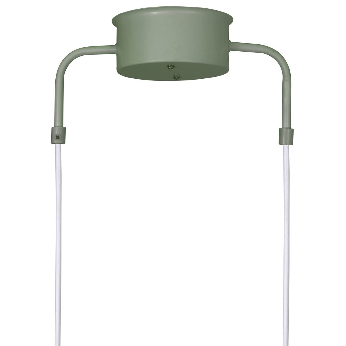 Pendel Curve 5 lampe, grøn
