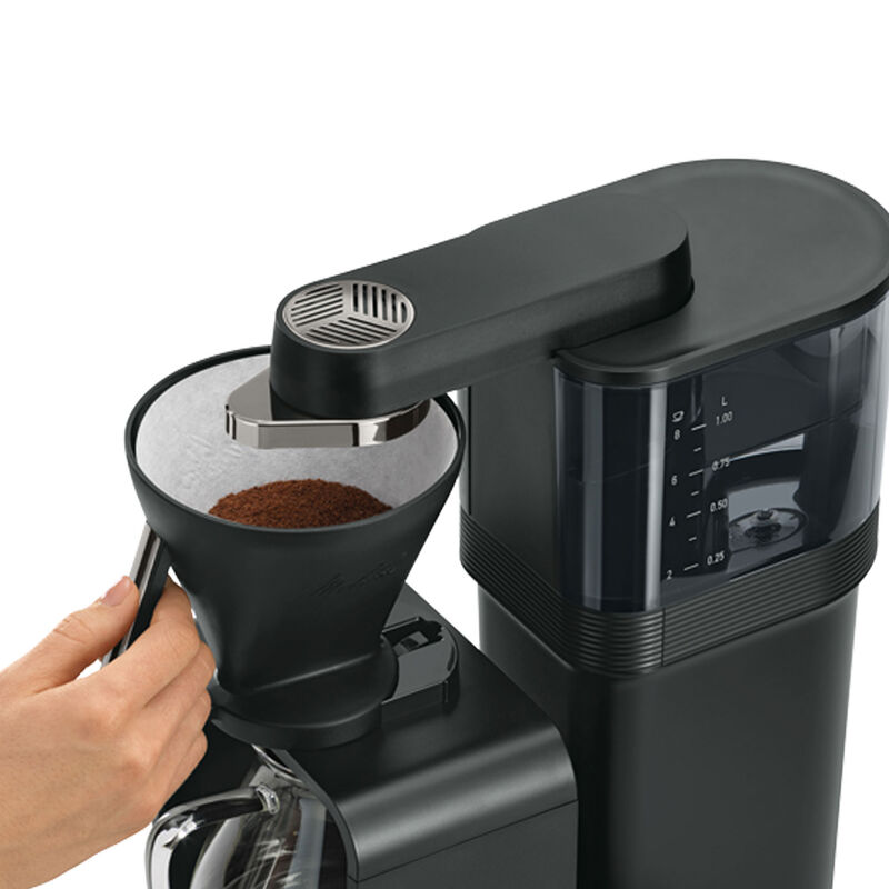 Melitta Epour kaffetrakter, svart/krom