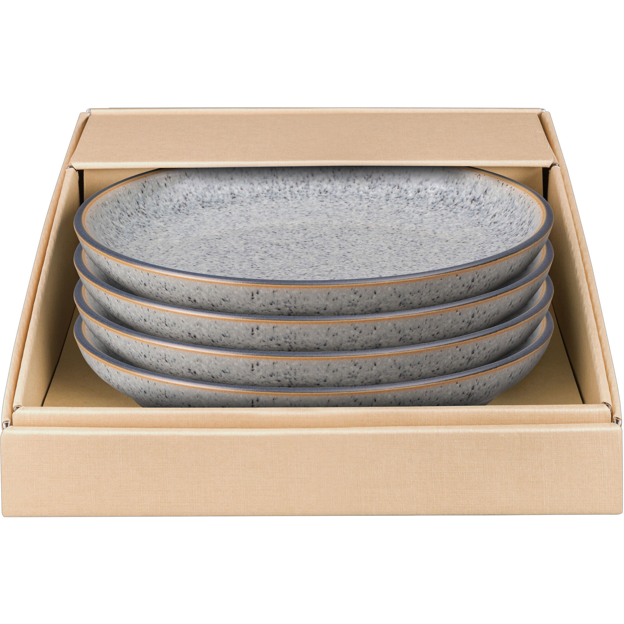 Alternativ bild 1 för Denby Studio Grey Tallrik 17 cm 4-Pack