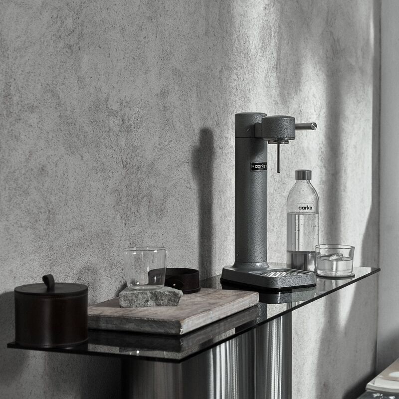 Carbonator 3 kullsyremaskine, hammertone grey