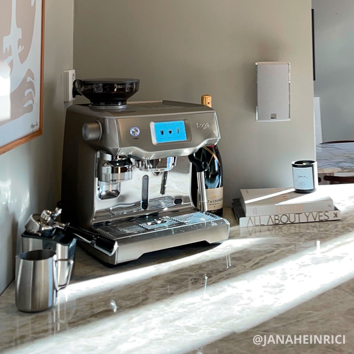 SES990 The Oracle Touch -espressokone, teräs