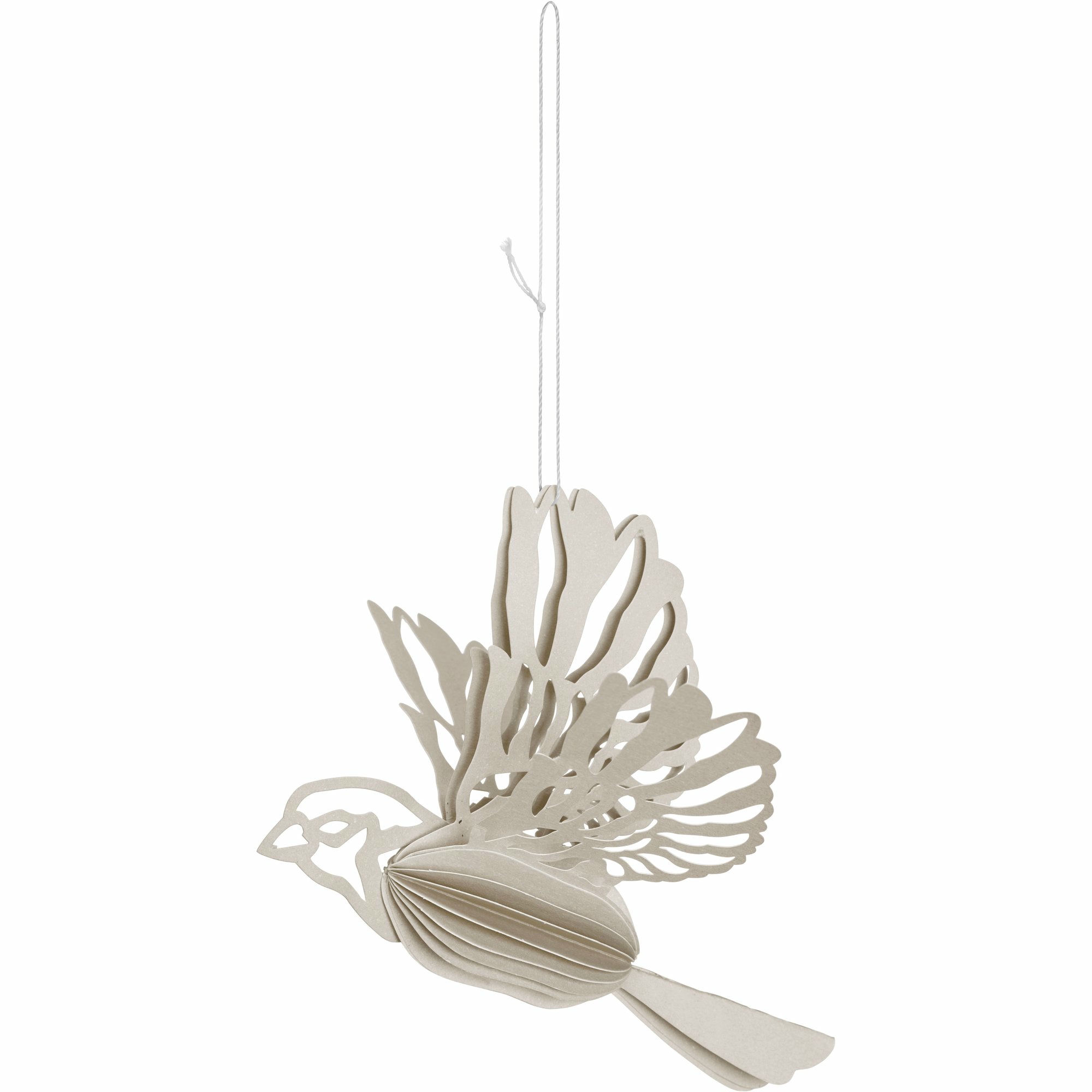 Cooee Design Paper Bird pappershänge 2-pack, sand