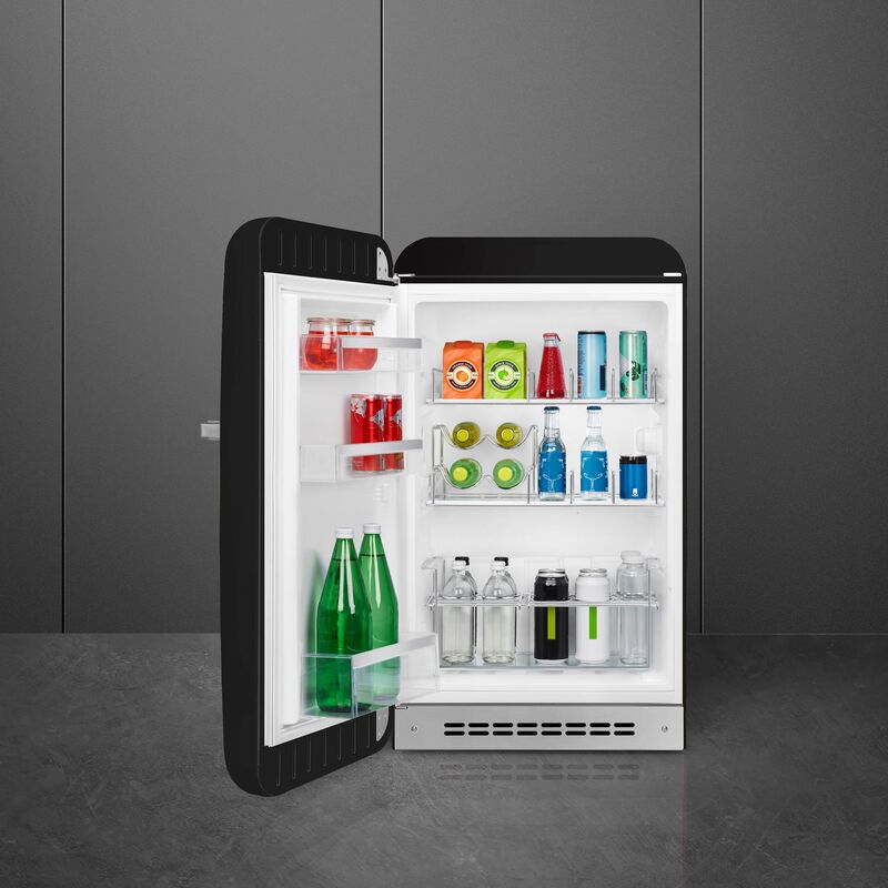 FAB10HL6 kylskåp, svart