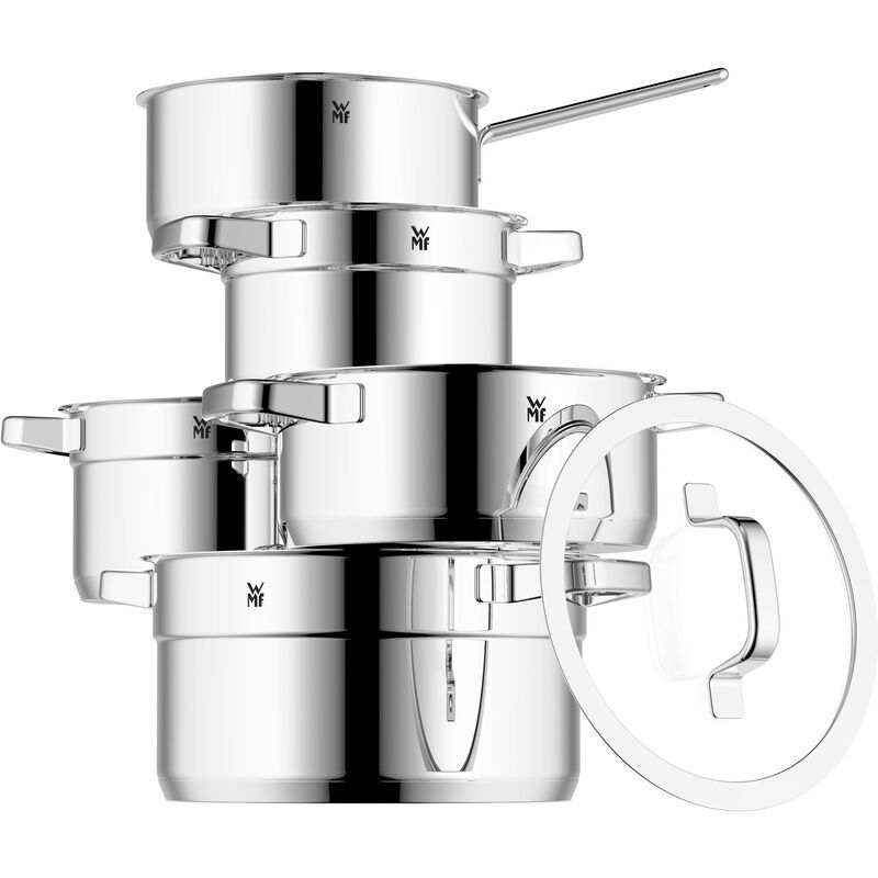 Compact Cuisine grytset, 5 delar inkl. 4 glaslock