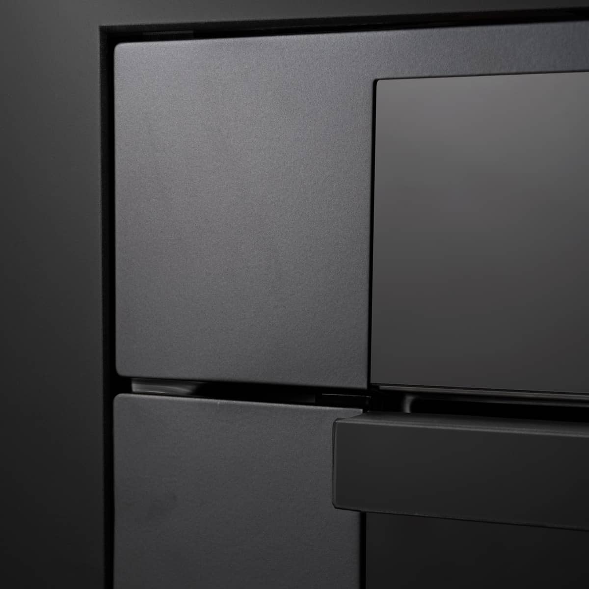 Modern F6011MODPTN/23 varmluftsugn med pyrolys, 60 cm, carbonio