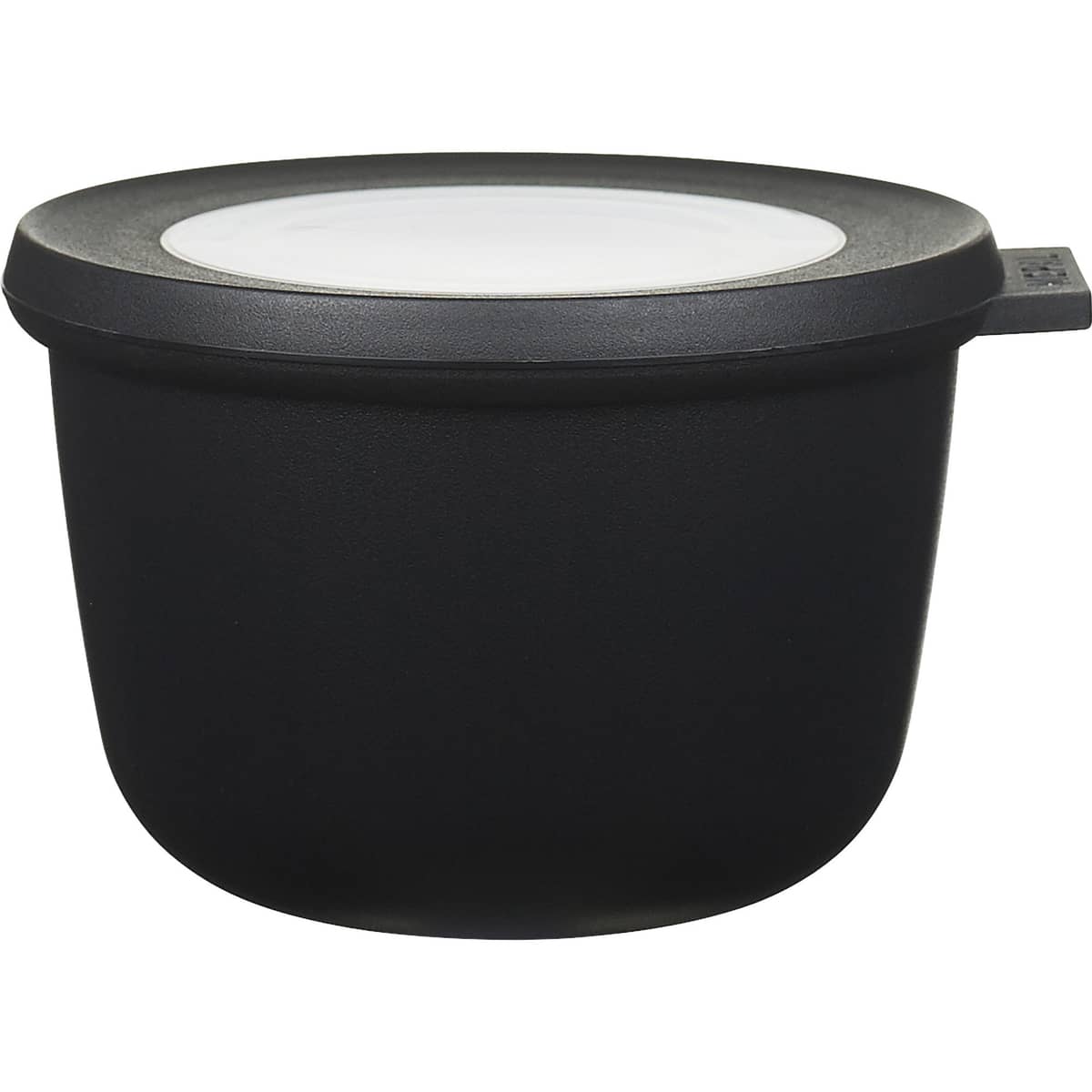 Skål med Lock Cirqula 500 ml Svart