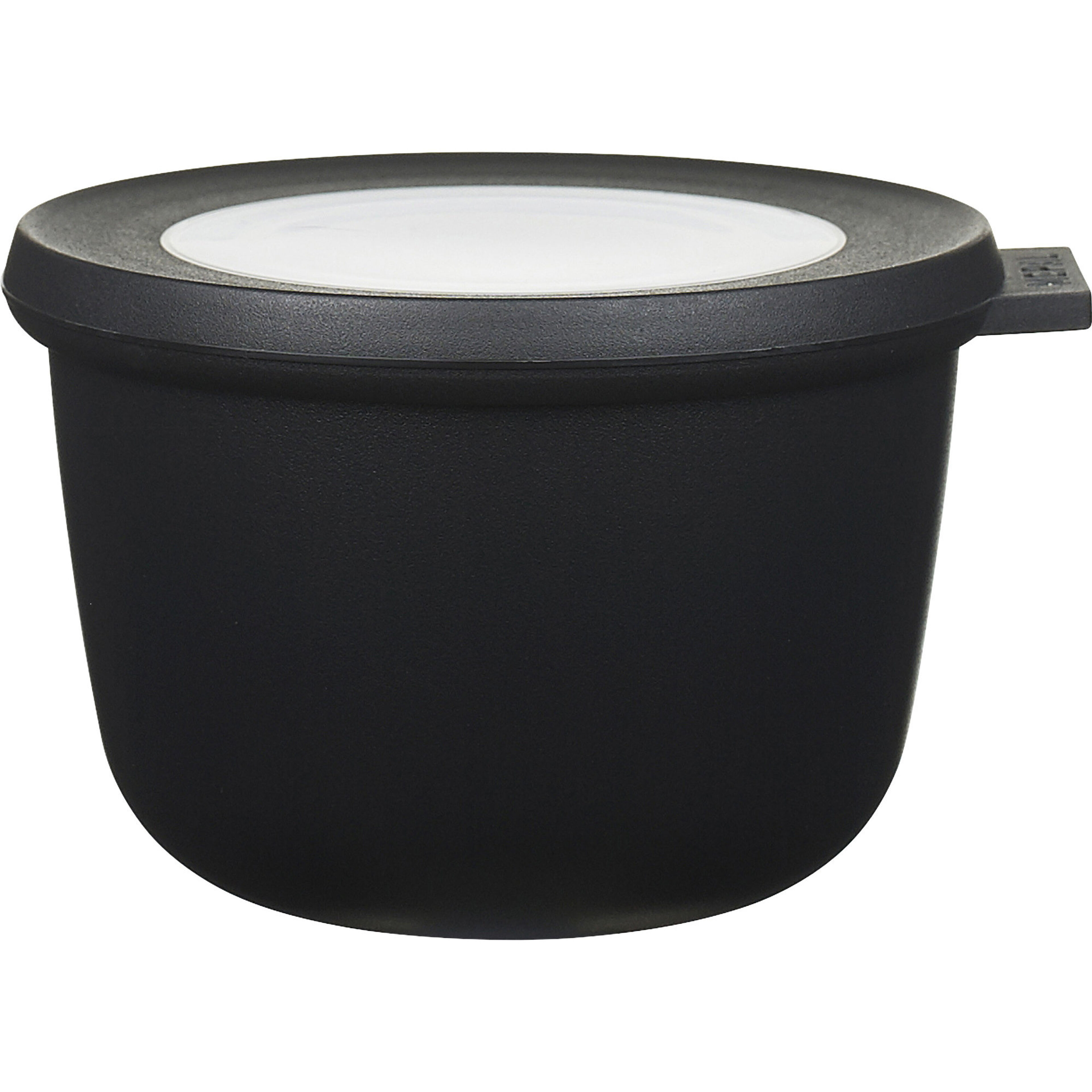 Skål med Lock Cirqula 500 ml Svart