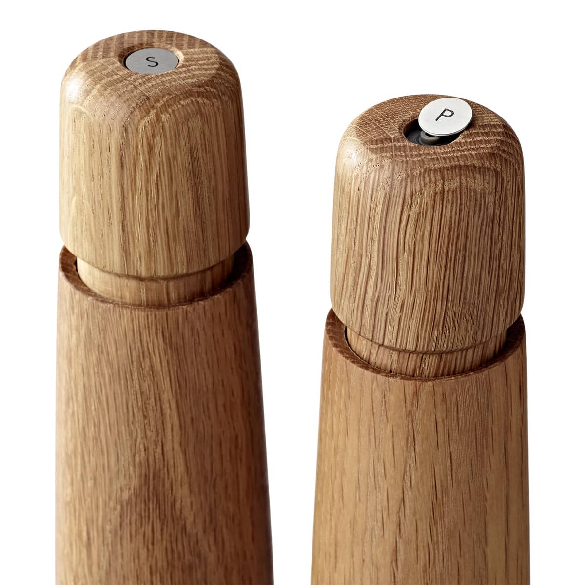 Stockholm salt- eller pepperkvern, 17 cm, eik