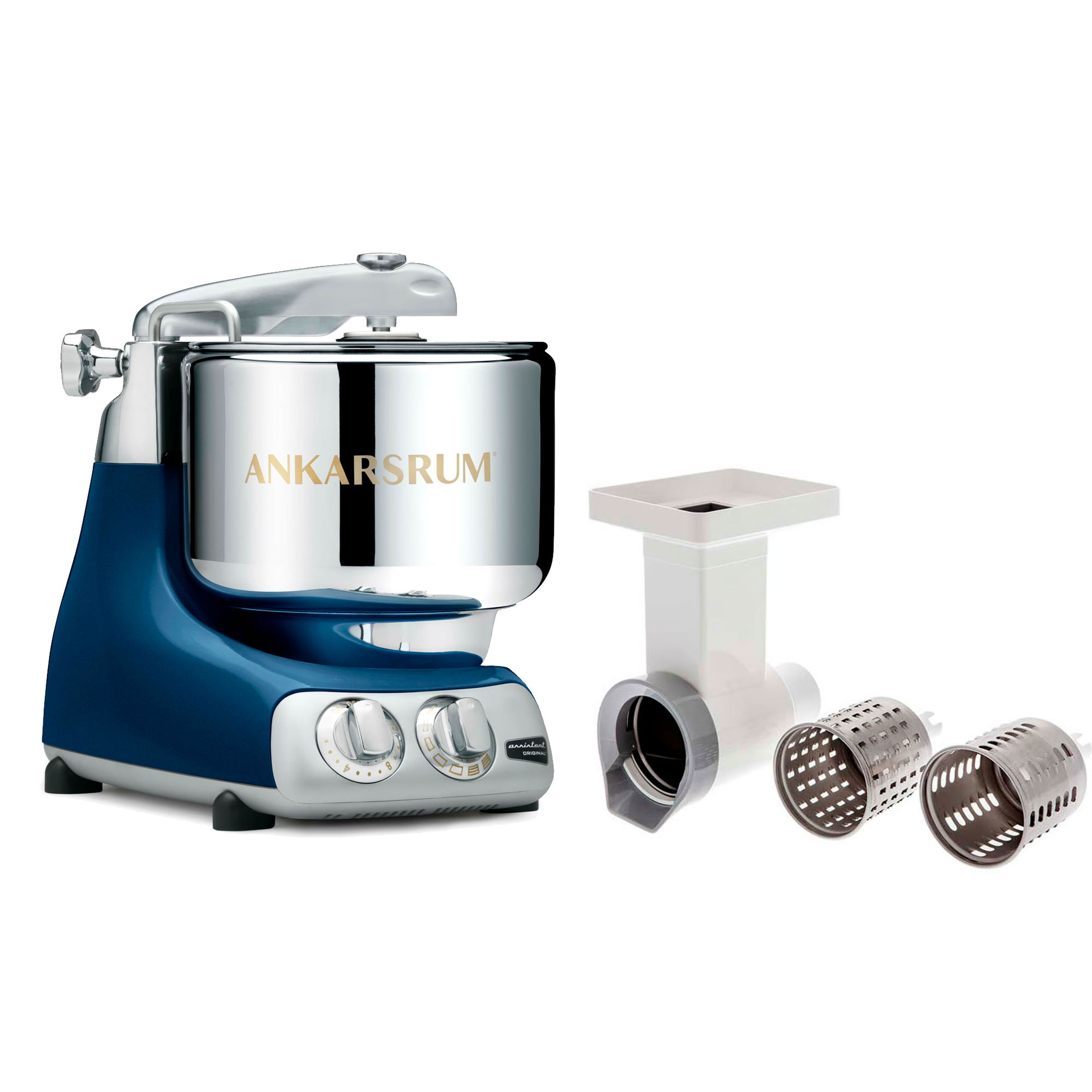 Ankarsrum Assistent Original AKM6230 Ocean Blue + vihannesleikkuri