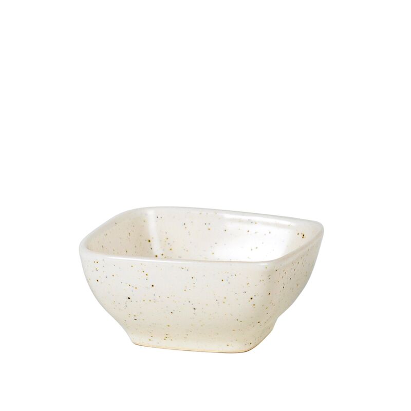 Nordic Vanilla firkantet skål 8 cm