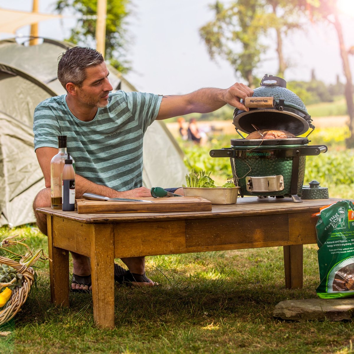 Grillstativ till mini-grill