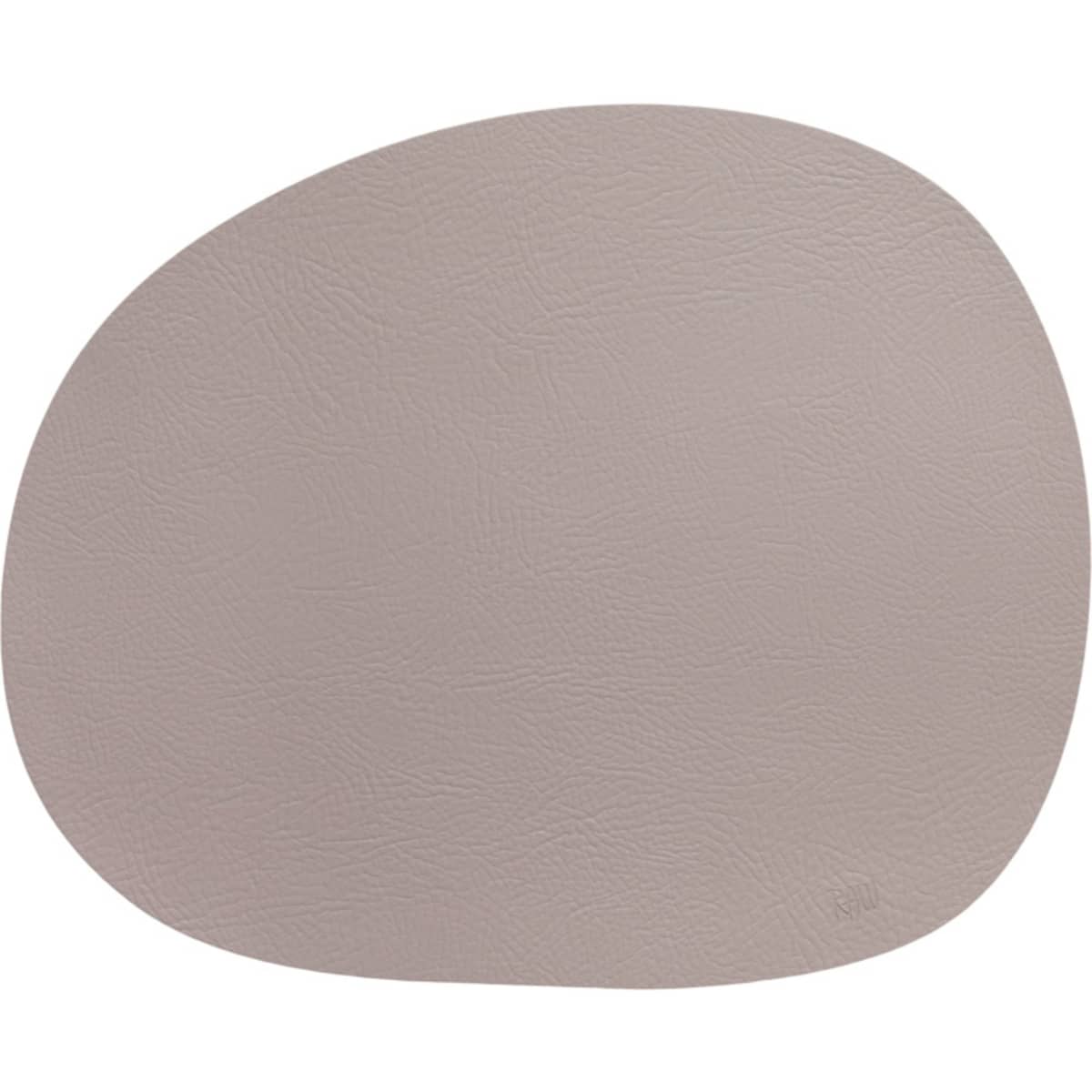 RAW återvunnet läder bordstablett, dusty rose