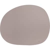 RAW återvunnet läder bordstablett, dusty rose