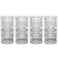 Ethno longdrinkglas, 43,4 cl, 4 stk.