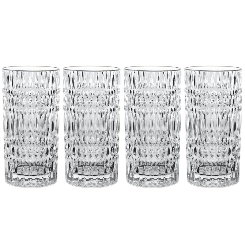 Etno longdrinkglass 4-stk, 43,4 cl