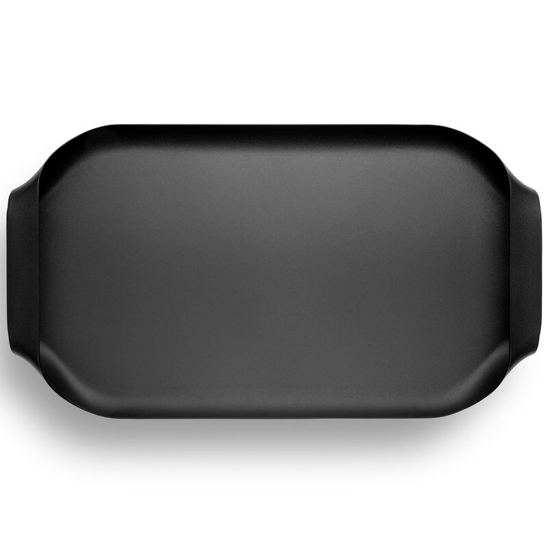 Serveringsbakke 25x44 cm, sort