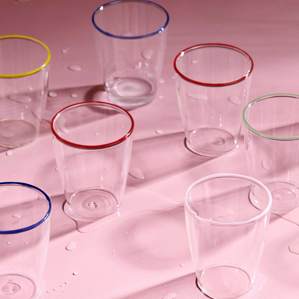 Life In Colour Art vandglas 29 cl, blueberry