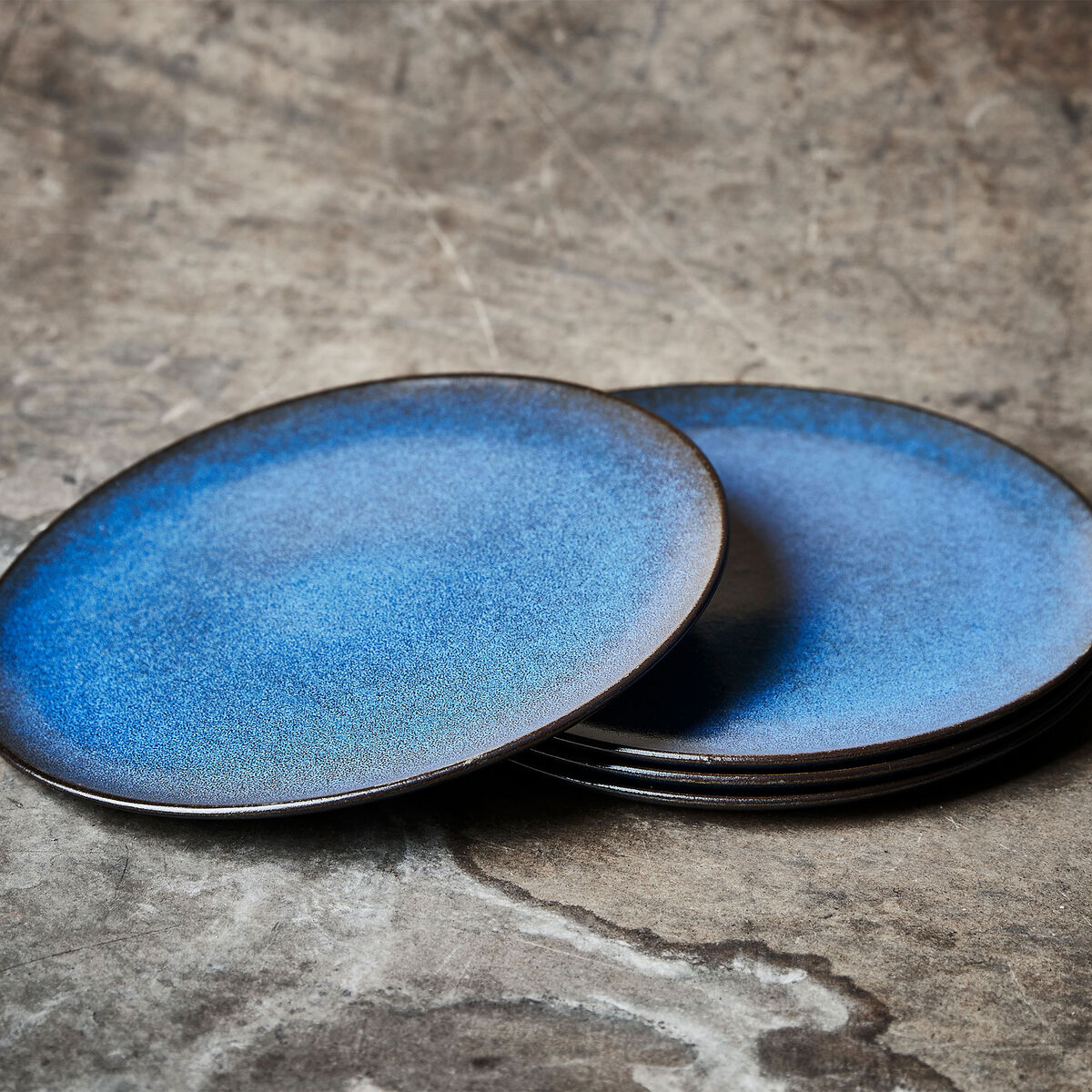 Tallrik 23 cm Midnight blue