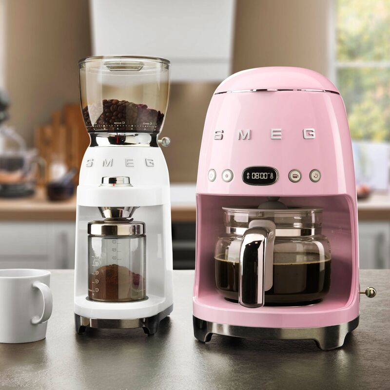 DCF02PKEU Retro kaffemaskine, rosa