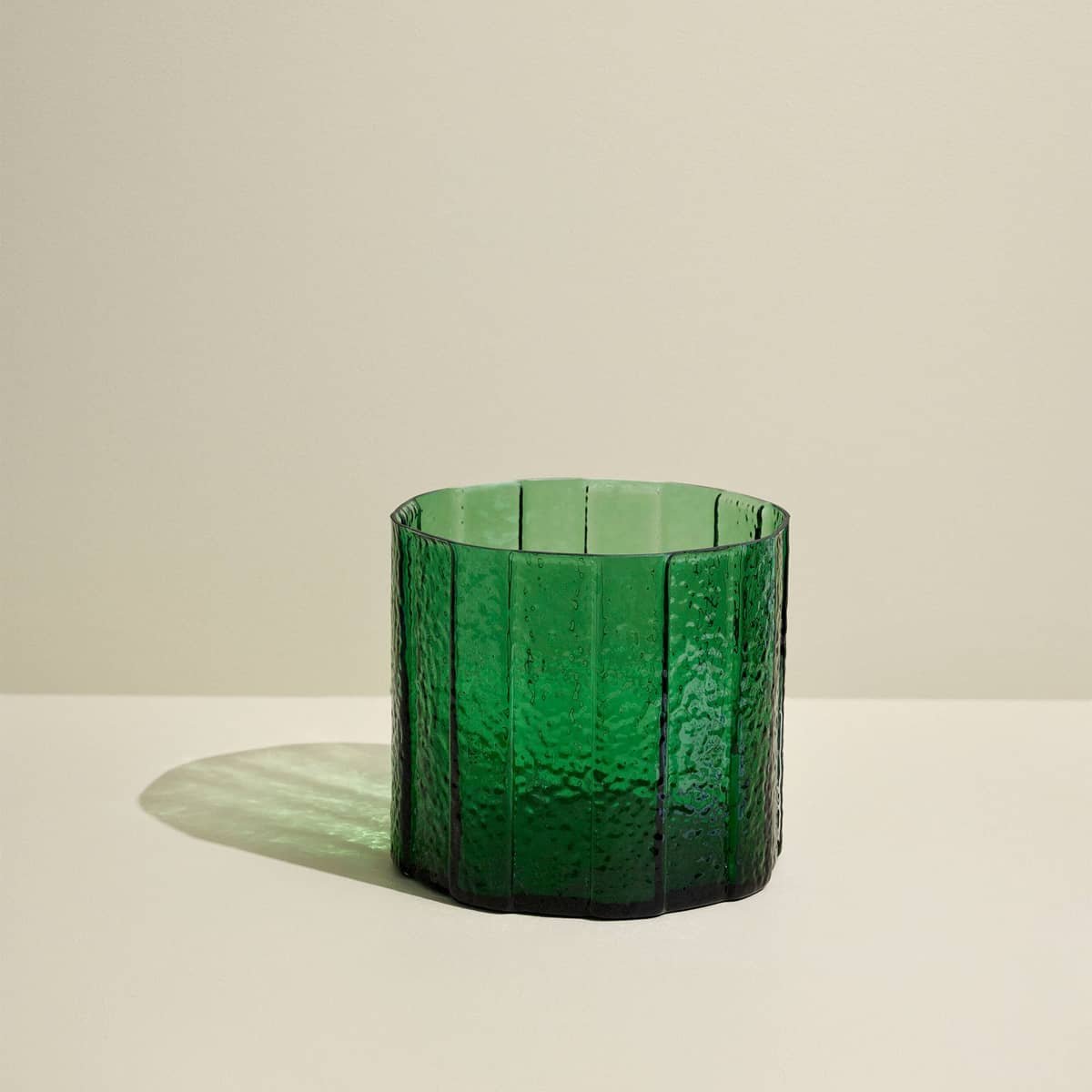 Emerald vase 23 cm, grøn