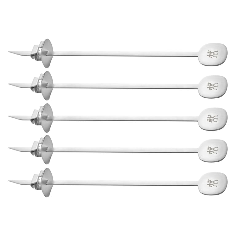 product-BBQ+ spyd, 5-pak, rustfrit stål