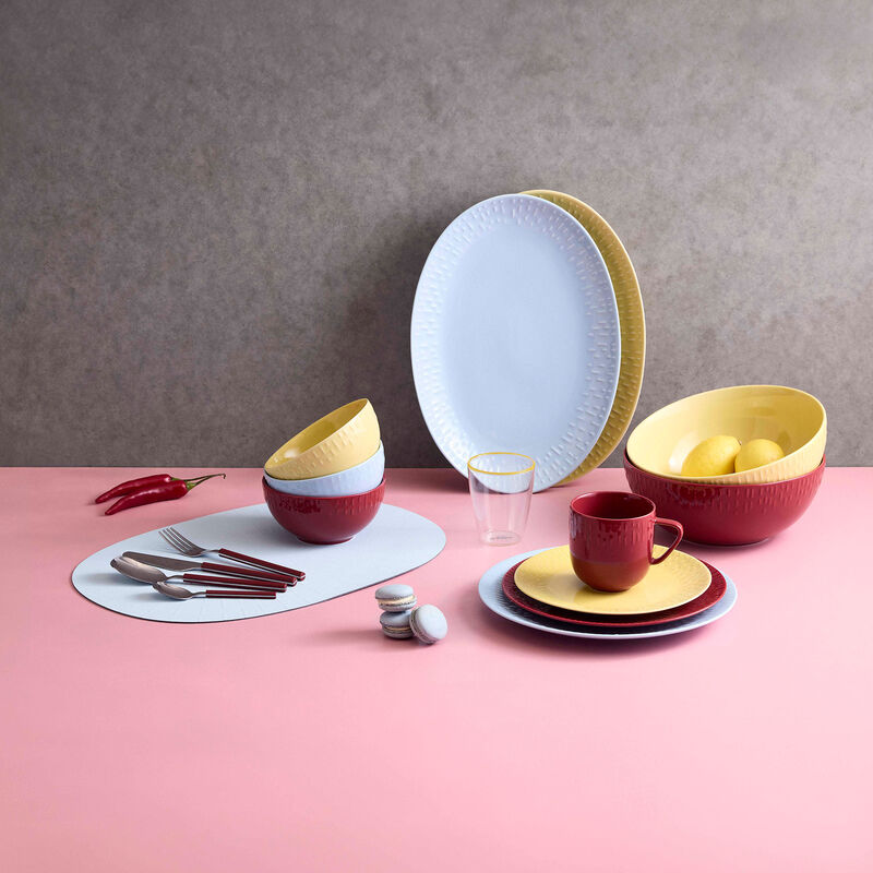 Confetti salaattikulho 23 cm, lemon