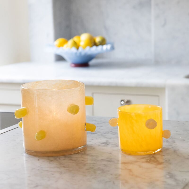 Byon Arlo M telysholder, beige/gul