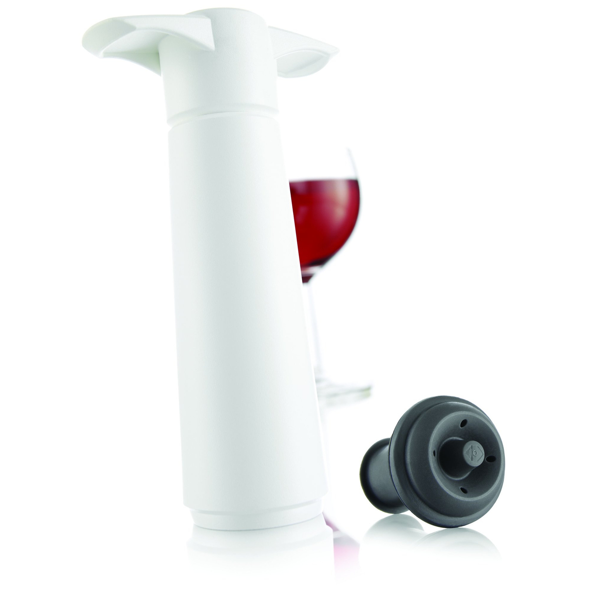 Wine Saver Vakuumpumpe med Stopper Hvit