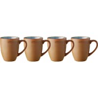 Krus med håndtak 30 cl 4-pack, wood/ocean
