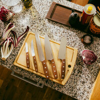 Folken knivsæt 5 dele, træ