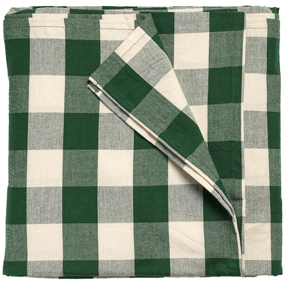 Elsa dug 250 × 145 cm, grøn/beige