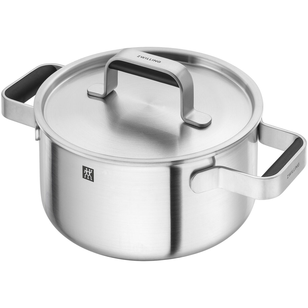 Pure grytesett 5 deler + 4 lokk, rustfritt stål