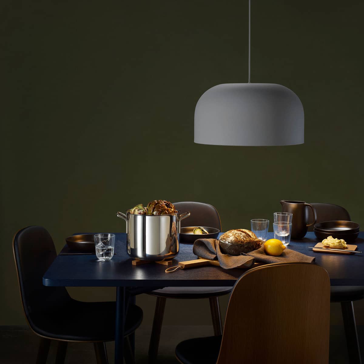 Gryte med keramisk belegg 4,8 L 20 cm