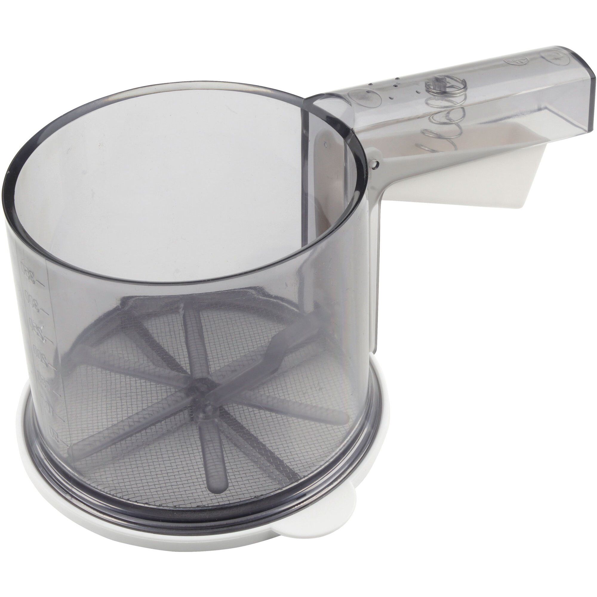 Melsigte 10,5 cm, hvid