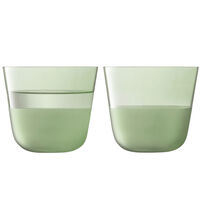 LSA Arc Contrast Moss dricksglas, 2-pack