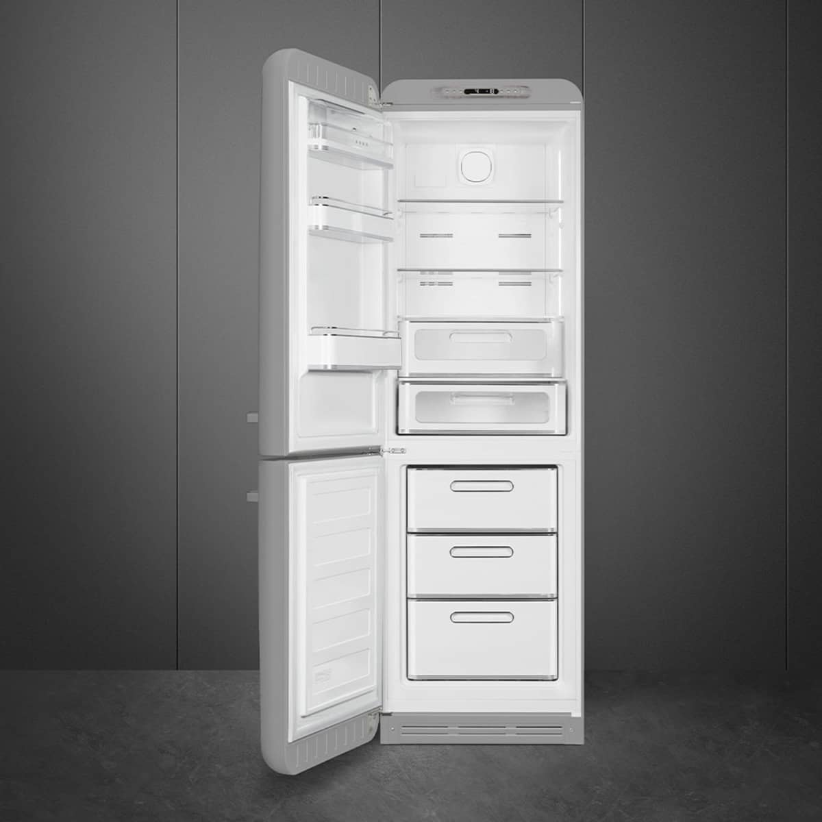 FAB32LRD5 Jääkaappipakastin Hopea