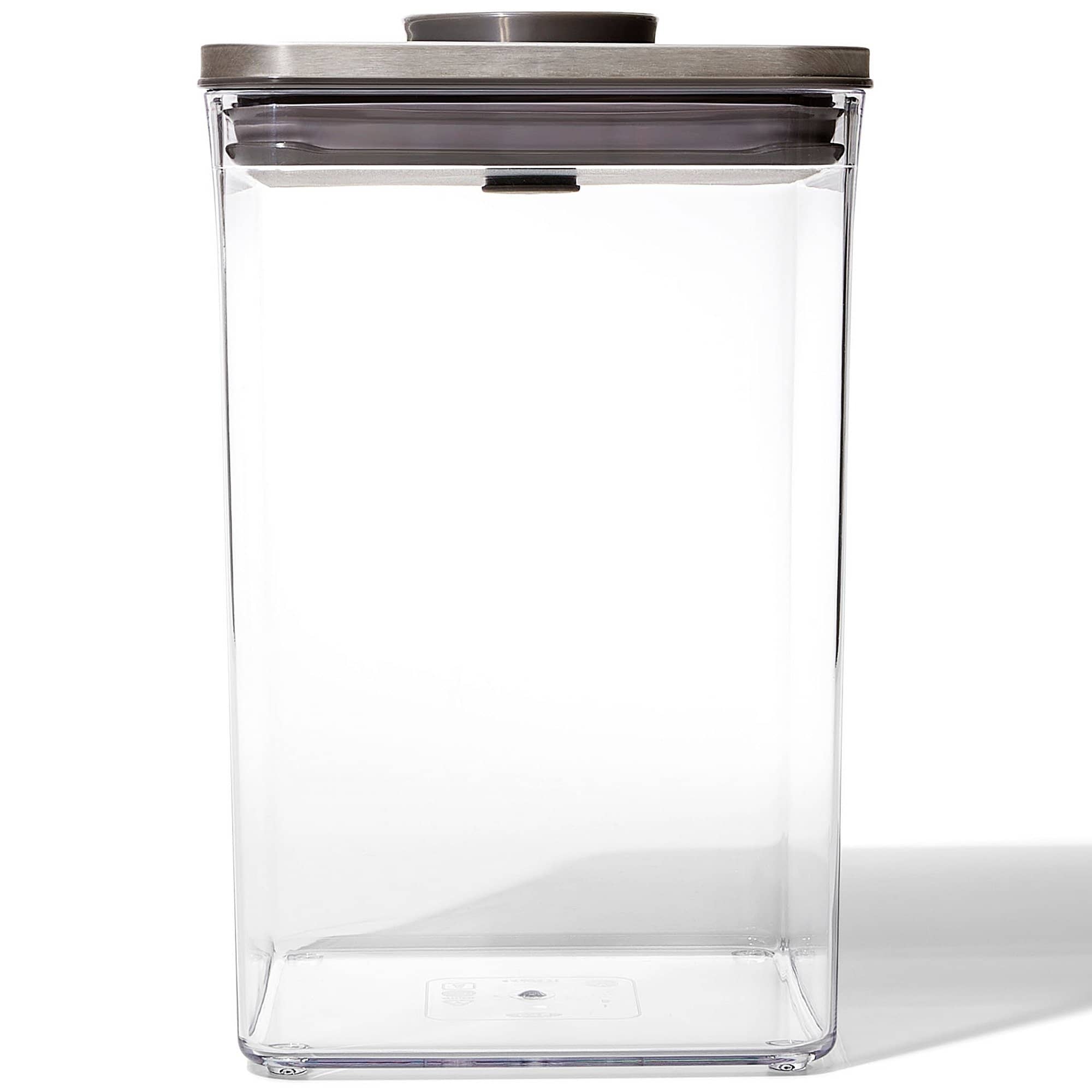 POP Firkantet Steel Beholder, 4,2 liter