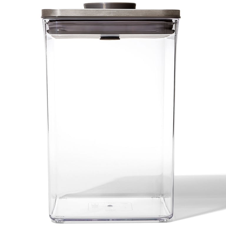 POP Firkantet Steel Beholder, 4,2 liter