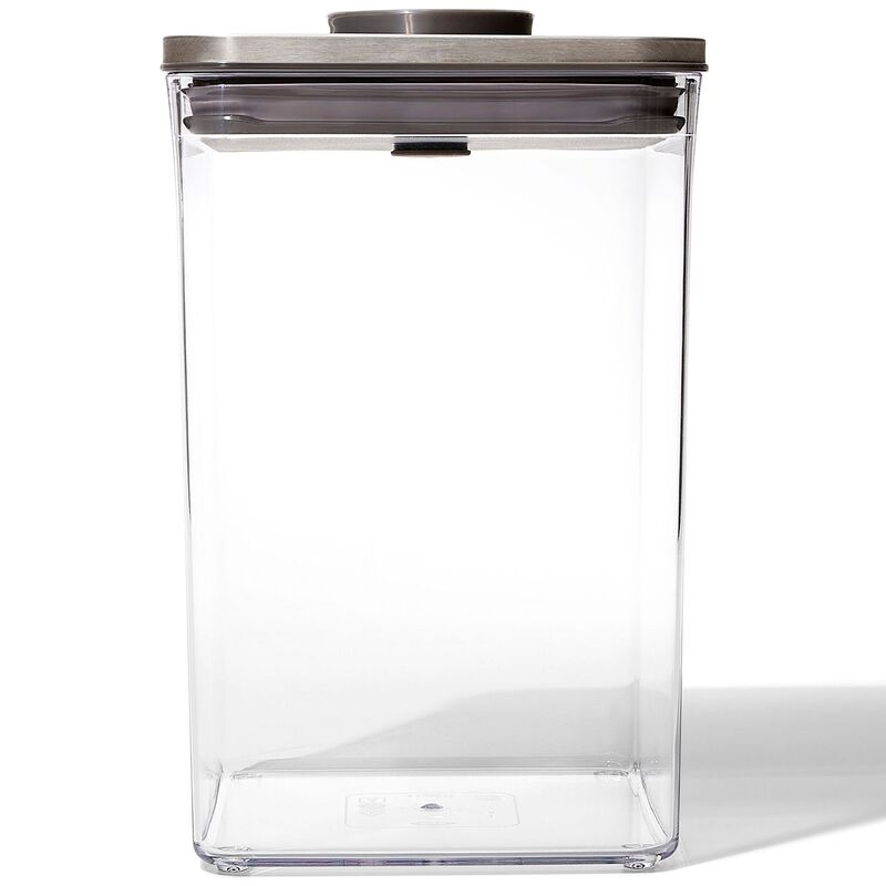 POP Fyrkantig Steel Beholder, 4,2 liter