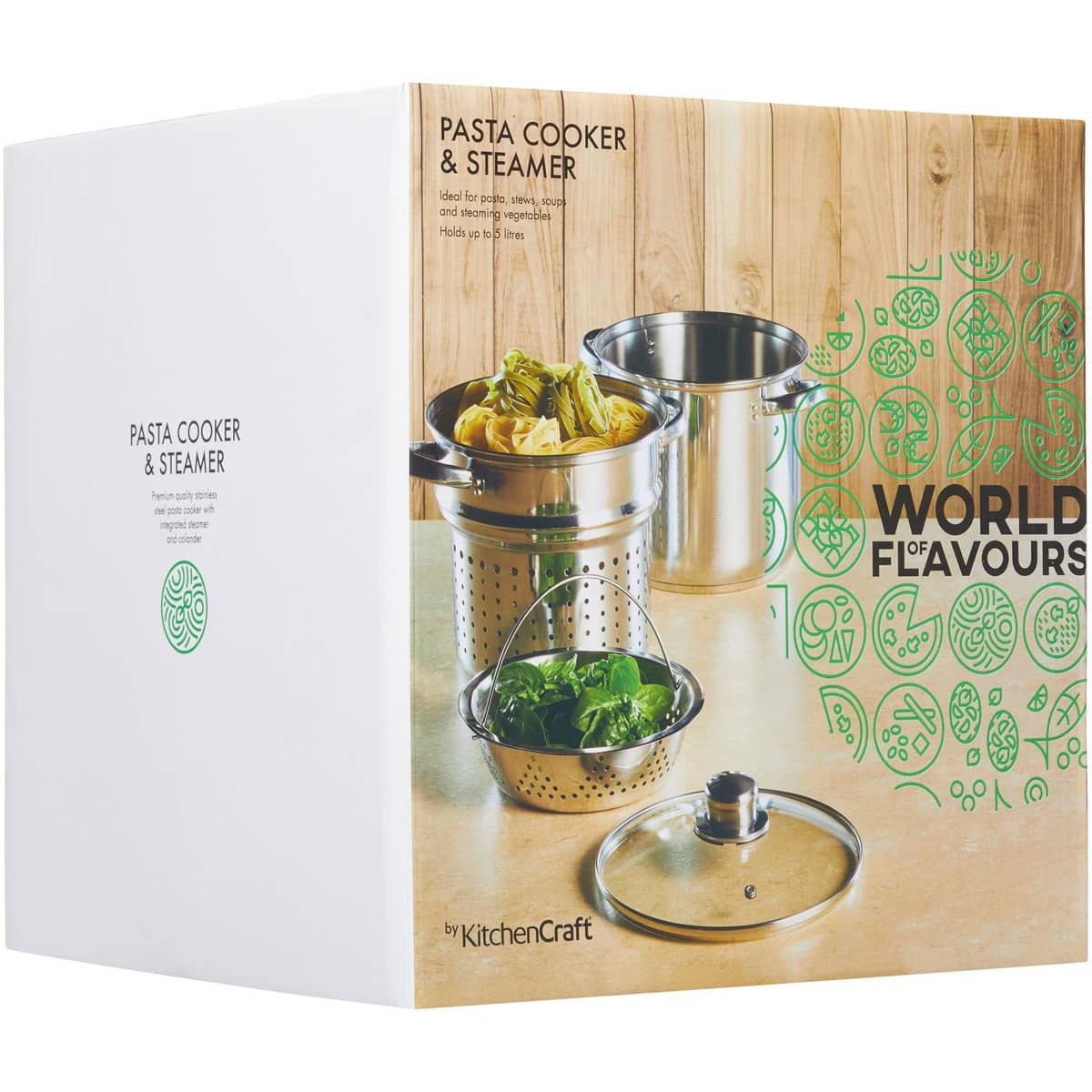 World of Flavours Pasta grytesett