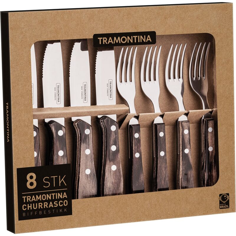 Steakbestik 8 dele 21,5 cm