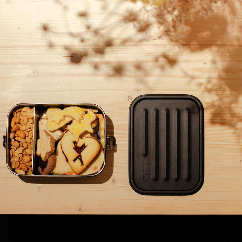 SIGG Gemstone food box 1,1 liter, obsidian
