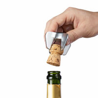 Champagneöppnare, matte chrome