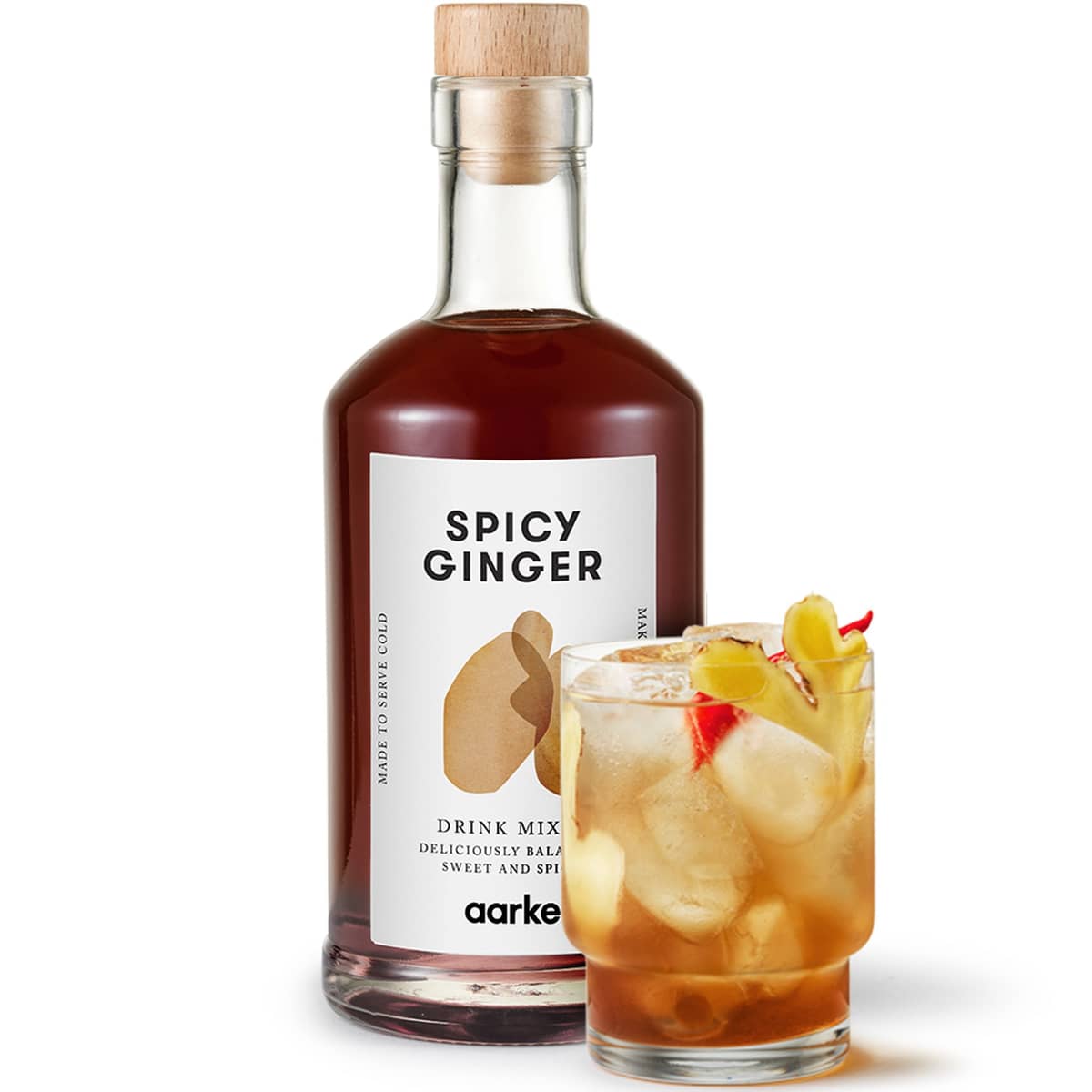 Drink mixer, spicy ginger