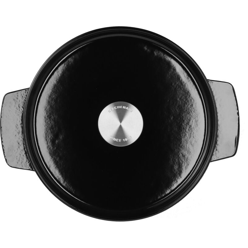 Støbejernsgryde 22 cm/3,3 liter, onyx black