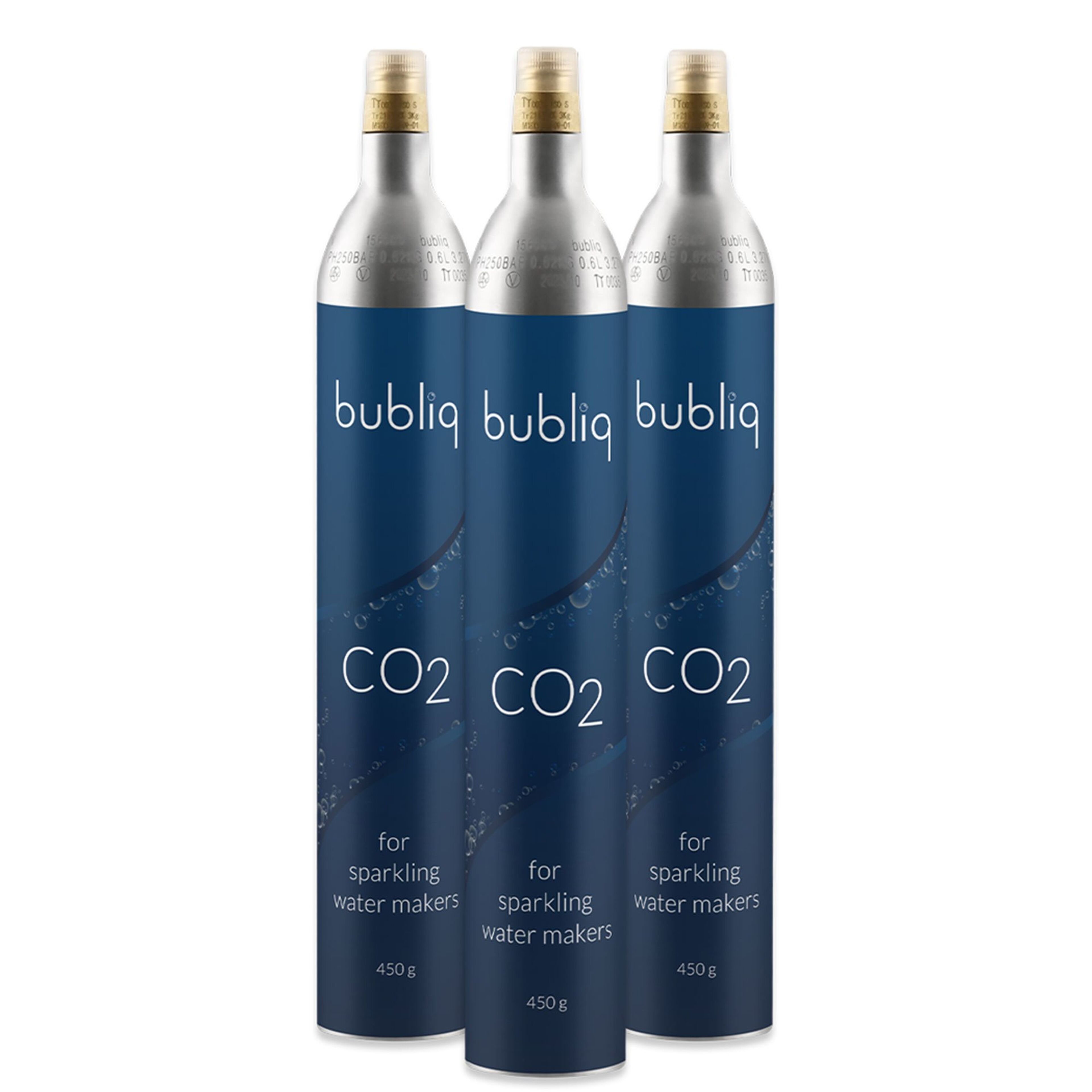 Kolsyrepatron 450 gram 3-pack