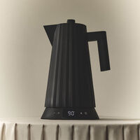 Plissé Vattenkokare med temperaturkontroll 1,7 liter, svart