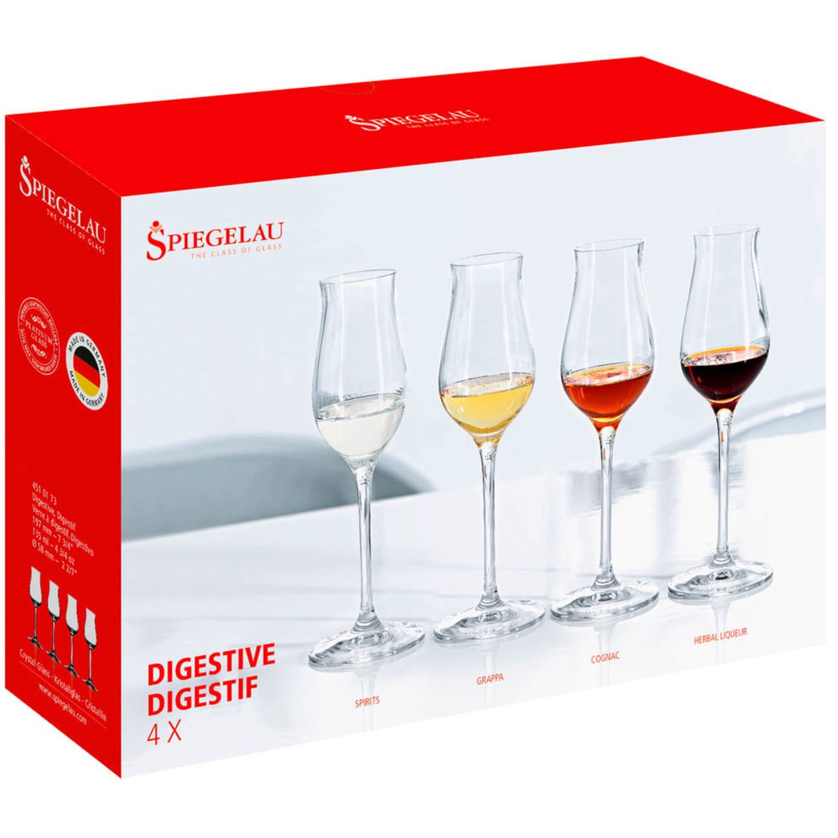 Digestifglas 13,5cl 4-p