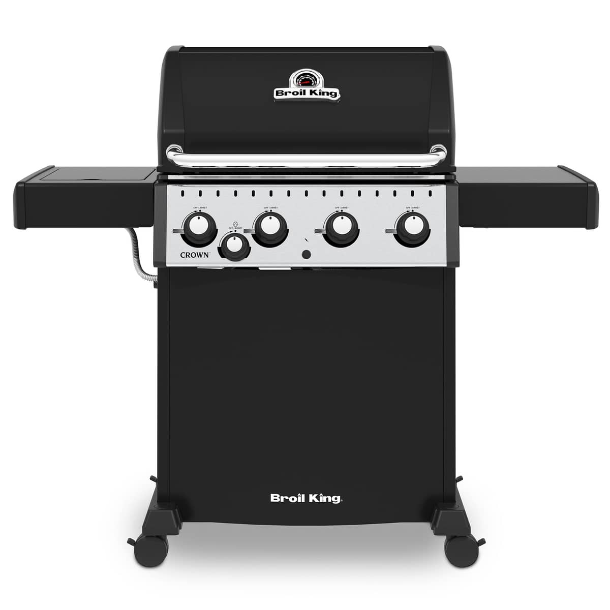 Crown 430R gassgrill, svart